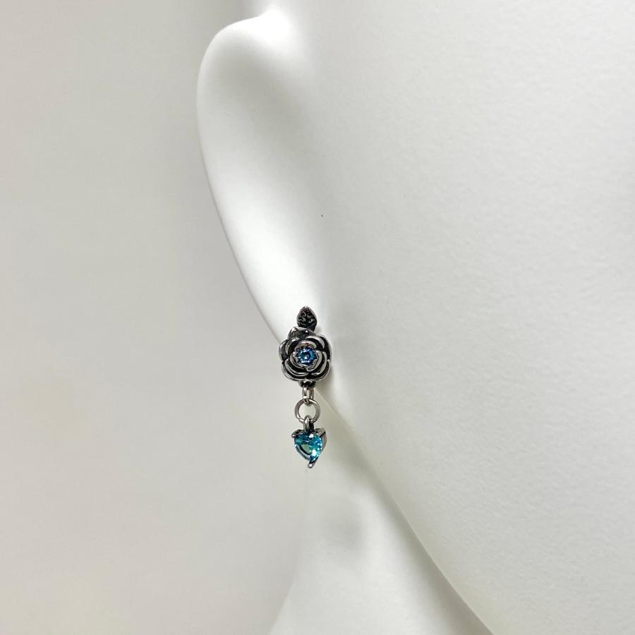 ローズピアス(片耳用)【ステンレス ピアス メンズ レディース BLESS ブレス】 | BLESS | 04