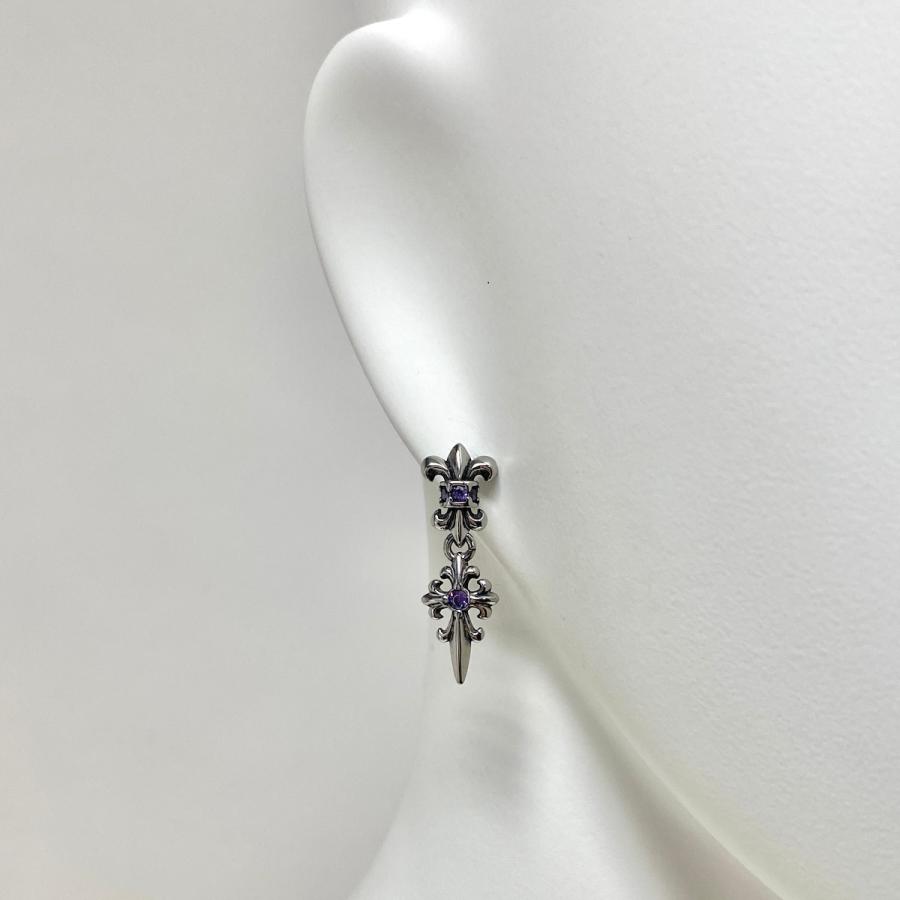 クロスチャームピアス(片耳用)【ステンレス ピアス メンズ レディース BLESS ブレス】 | BLESS | 04