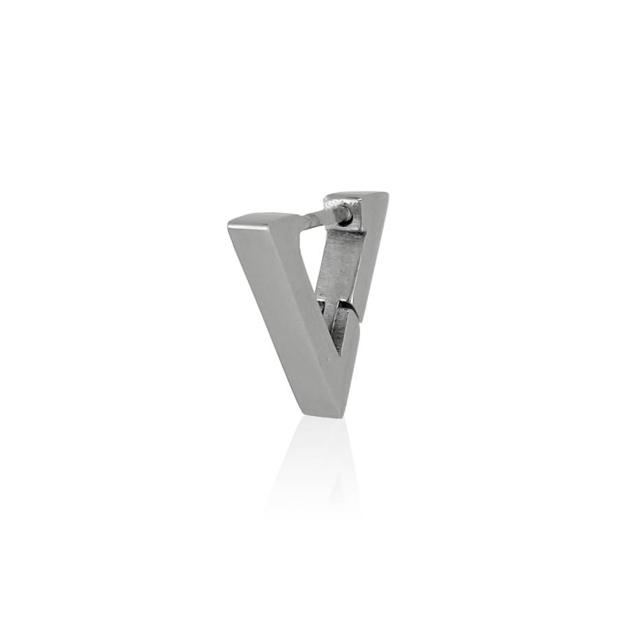 トライアングルフープピアス(片耳用)【ステンレス ピアス メンズ レディース BLESS ブレス】 | BLESS | 01