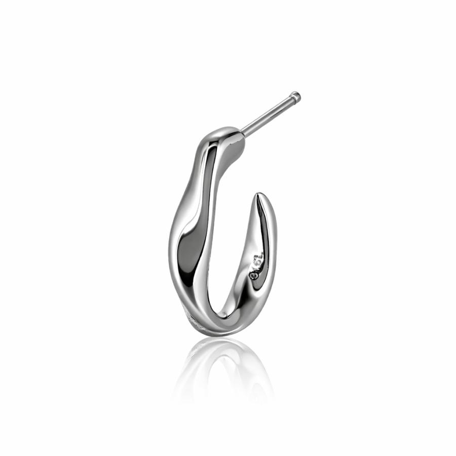 リキッドフープピアス(片耳用)【ステンレス ピアス メンズ レディース BLESS ブレス】 送料無料 | BLESS | 01