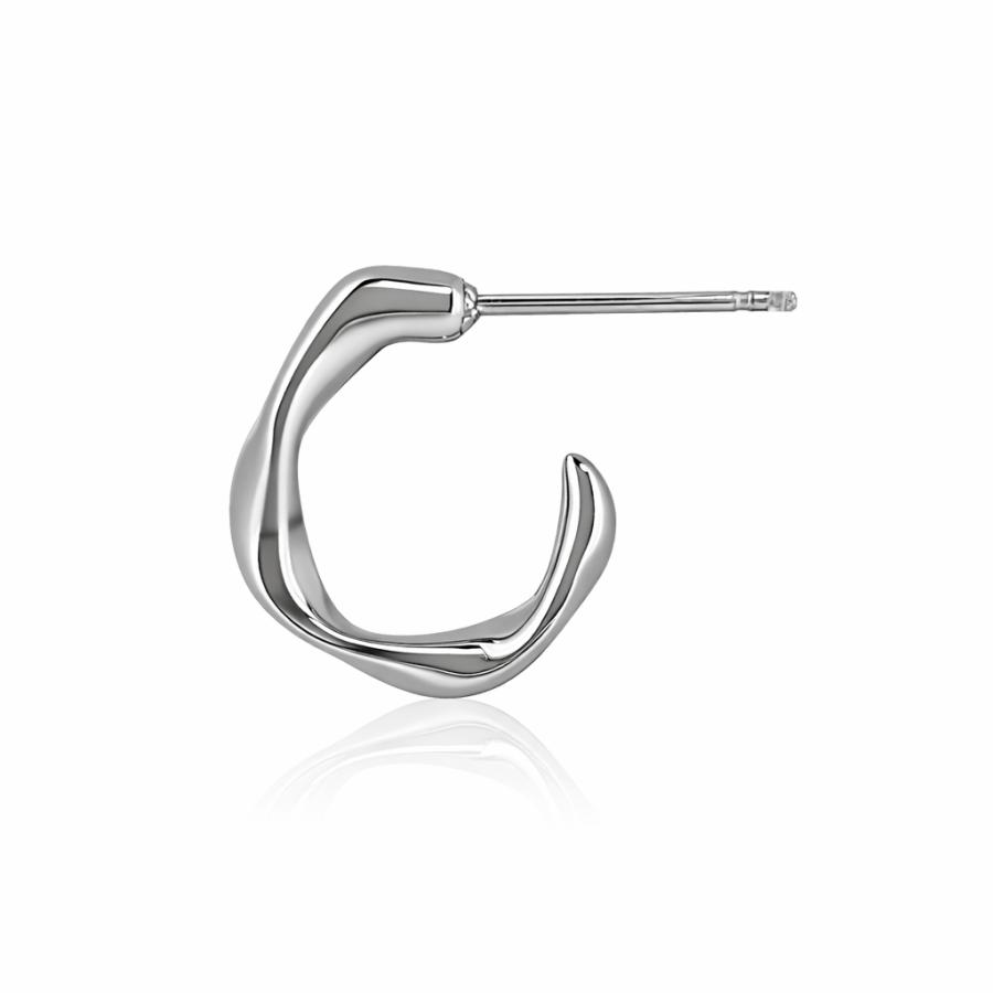 リキッドフープピアス(片耳用)【ステンレス ピアス メンズ レディース BLESS ブレス】 送料無料 | BLESS | 03