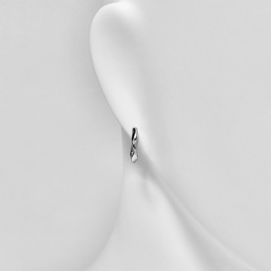 リキッドフープピアス(片耳用)【ステンレス ピアス メンズ レディース BLESS ブレス】 送料無料 | BLESS | 04