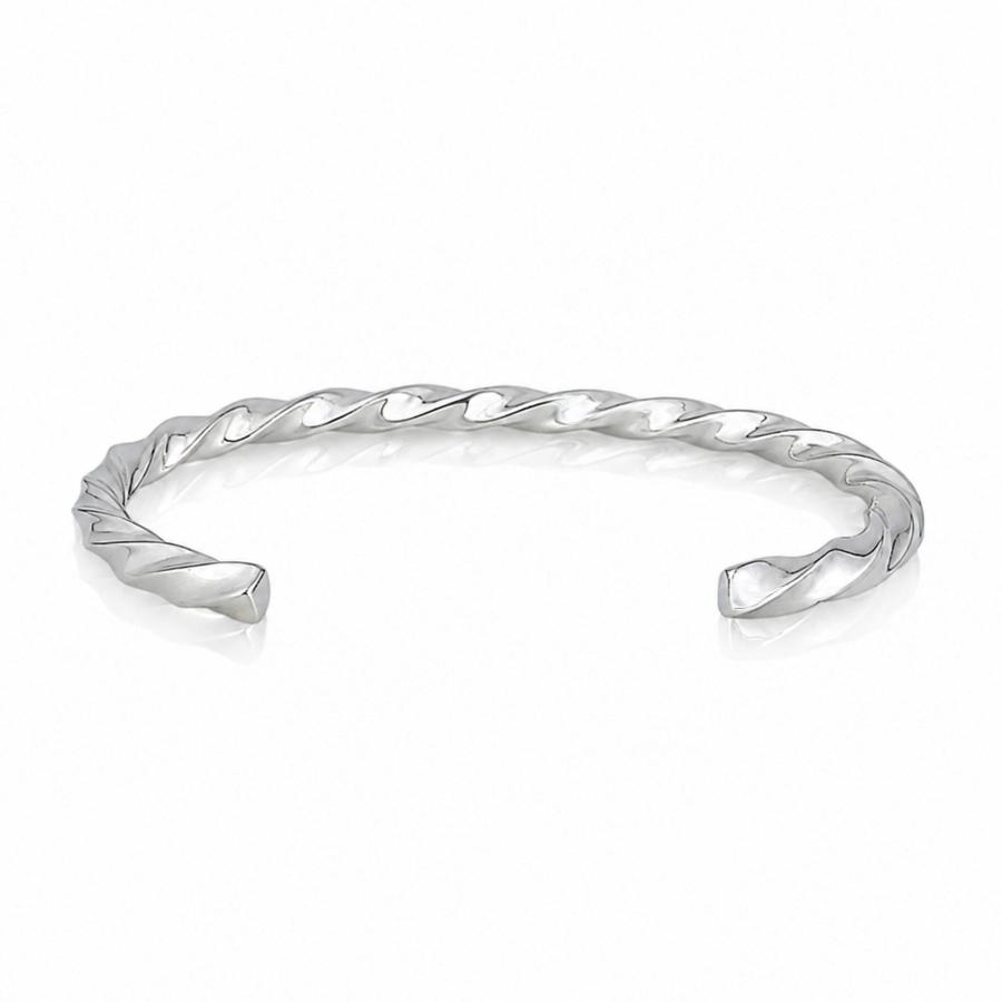 FINE TWIST WIRE BANGLE ブレスレット バングル メンズ シルバー アクセサリー ジュエリー プレゼント エムズコレクション 送料無料 | M'S COLLECTION | 02