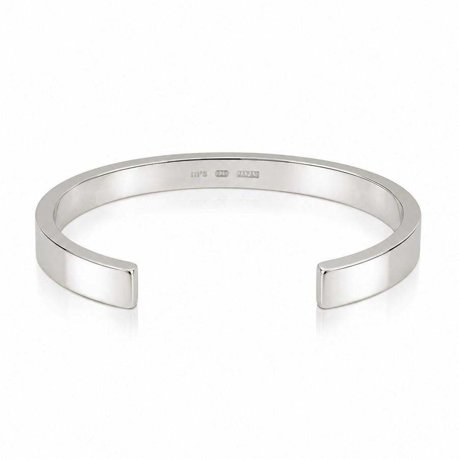 FINE FLAT BANGLE ブレスレット バングル メンズ シルバー アクセサリー ジュエリー プレゼント エムズコレクション 送料無料 | M'S COLLECTION | 03
