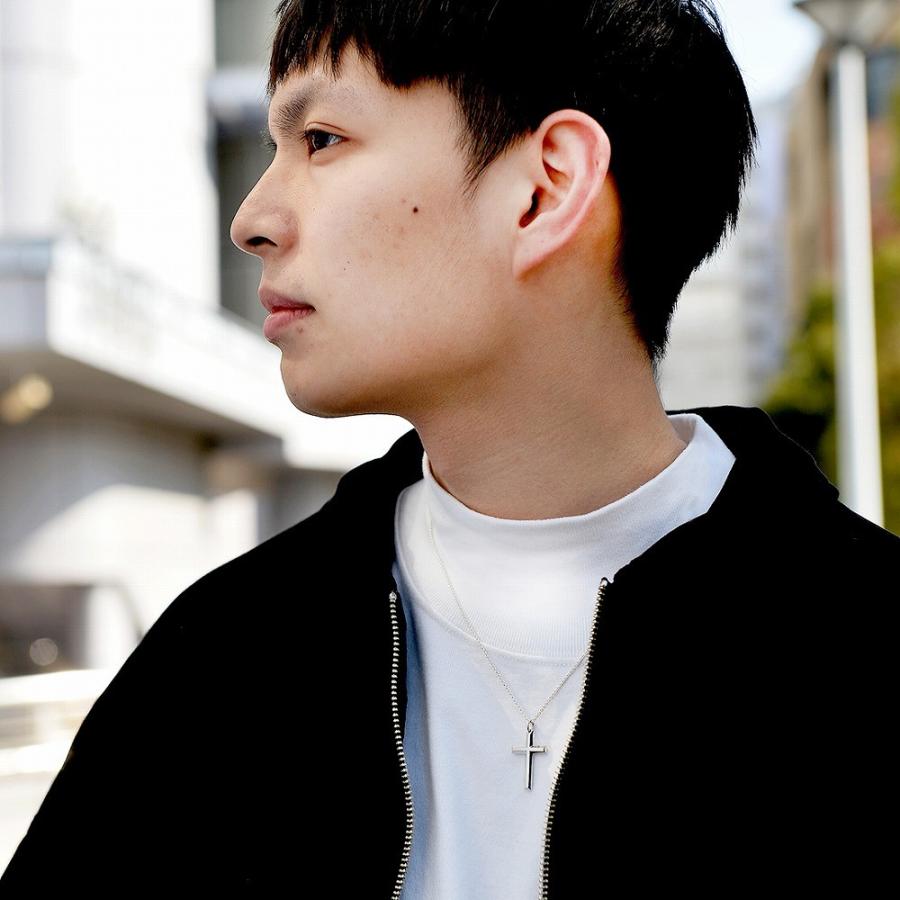 ネックレス ペンダント シルバー クロス アクセサリー ジュエリー メンズ レディース ユニセックス ペア プレゼント ギフト 送料無料 | M'S COLLECTION | 01