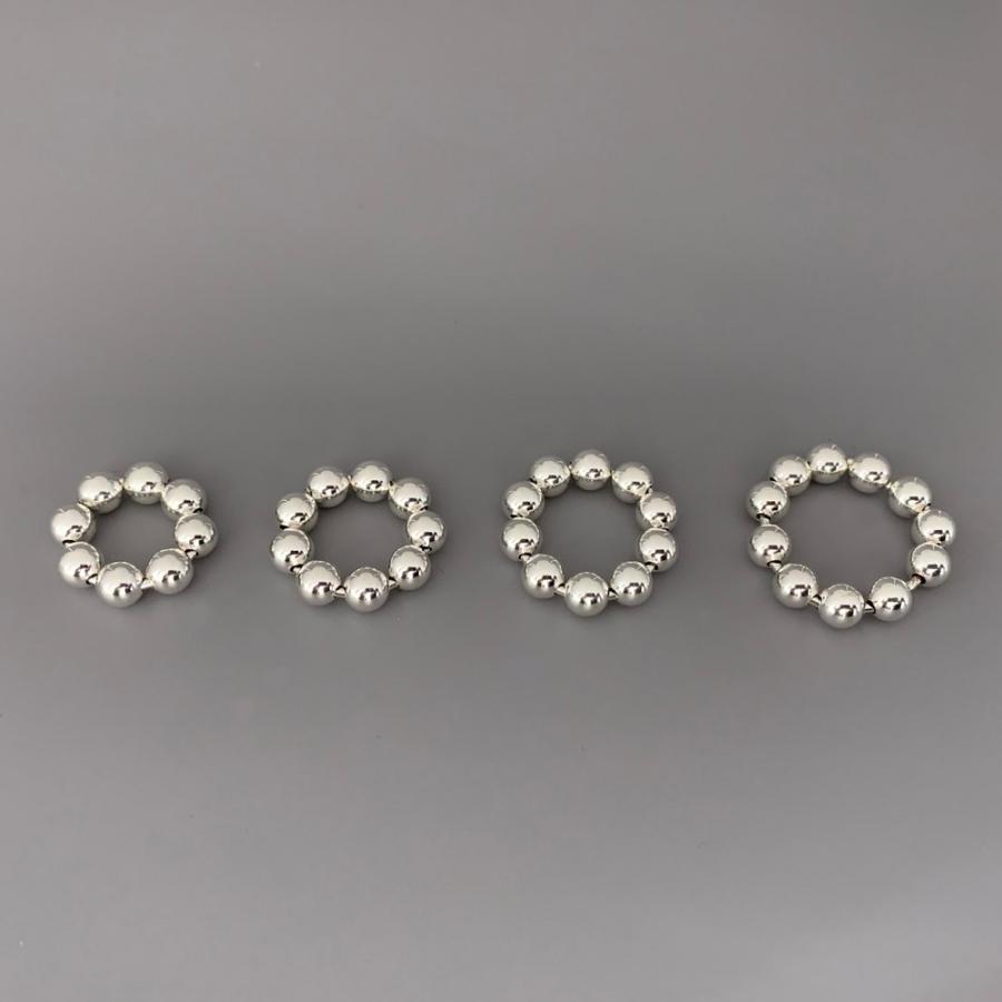 リング 指輪 メンズ レディース ペア ジュエリー アクセサリー シルバー ユニセックス シンプル プレゼント ギフト エムズコレクション 送料無料 |  | 02