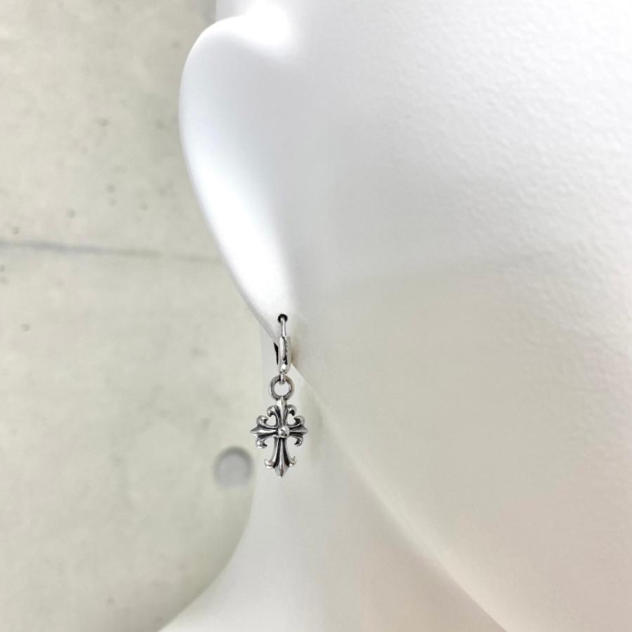 クロスフープピアス(片耳用)【シルバー ピアス メンズ レディース BLESS ブレス】送料無料 |  | 05