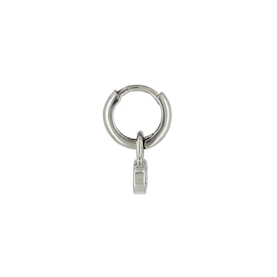 スマイルマークフープピアス(片耳用)【シルバー ピアス メンズ レディース BLESS ブレス】送料無料 |  | 02