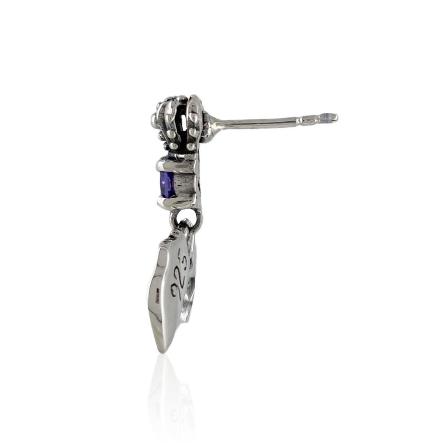 ハートバットピアス(片耳用)【シルバー ピアス メンズ レディース BLESS ブレス】 | BLESS | 02