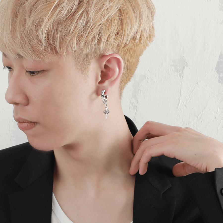 クロスチェーンピアス(片耳用)【シルバー ピアス メンズ レディース BLESS ブレス】 | BLESS | 05