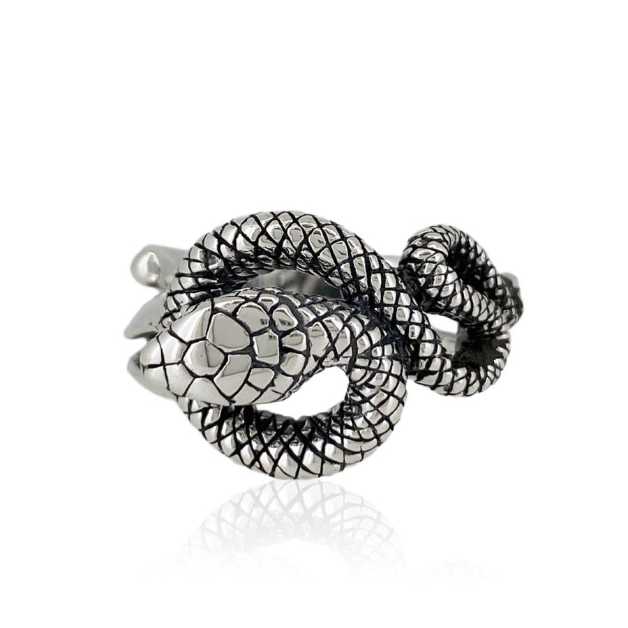 スネークリング(フリーサイズ) シルバー/リング/メンズ /レディース/BLESS/ブレス | BLESS | 01