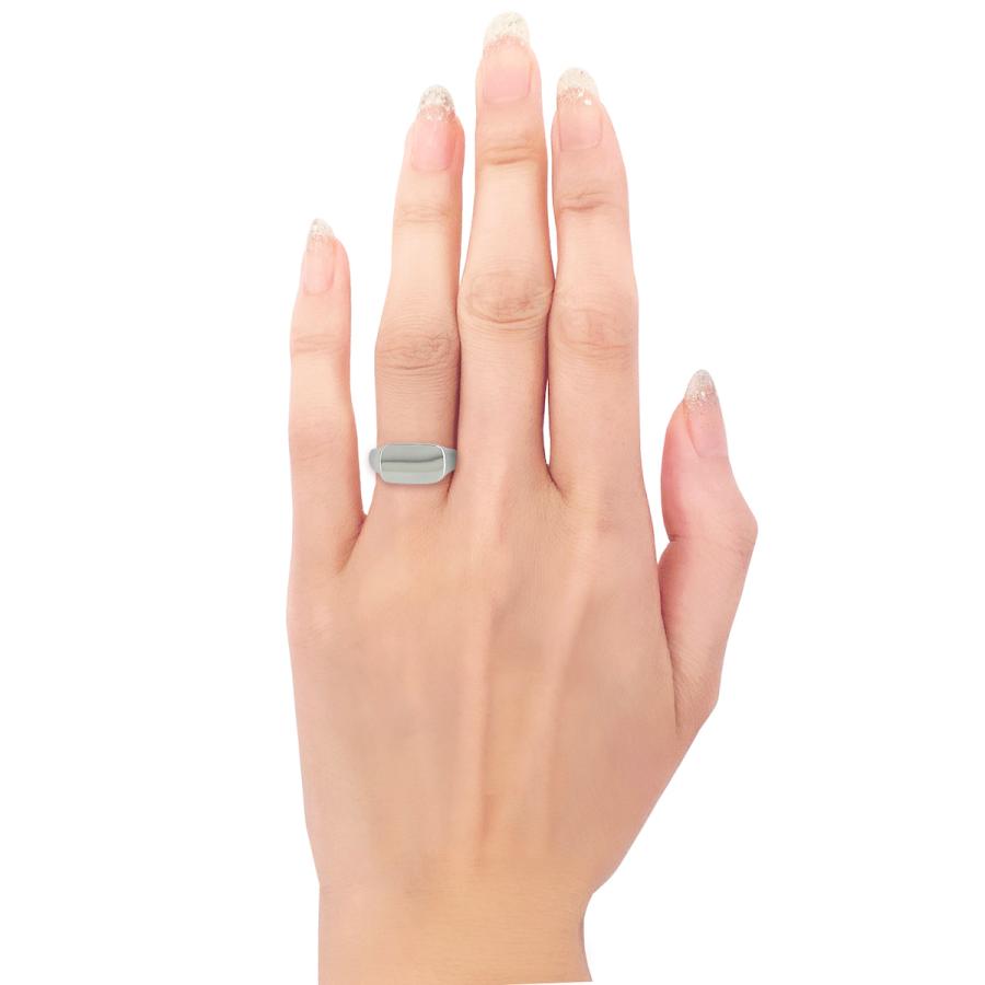 シグネットリング メンズ レディース 指輪 ジュエリー アクセサリー シルバー ユニセックス プレゼント ギフト | BLESS | 02