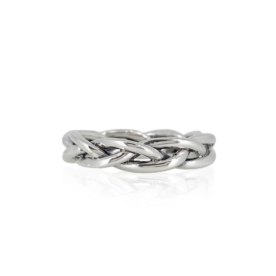 ノットリング メンズ レディース 指輪 ジュエリー アクセサリー シルバー ユニセックス プレゼント ギフト | BLESS