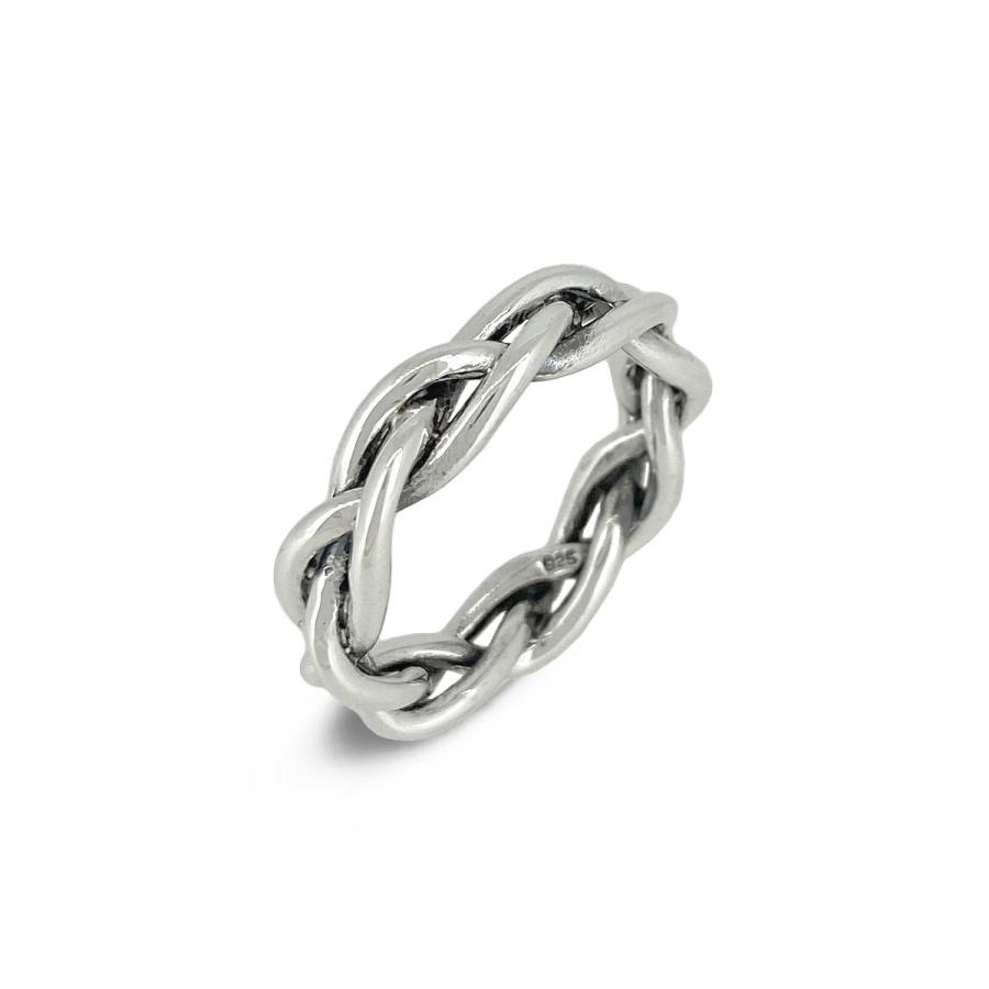 ノットリング メンズ レディース 指輪 ジュエリー アクセサリー シルバー ユニセックス プレゼント ギフト | BLESS | 01