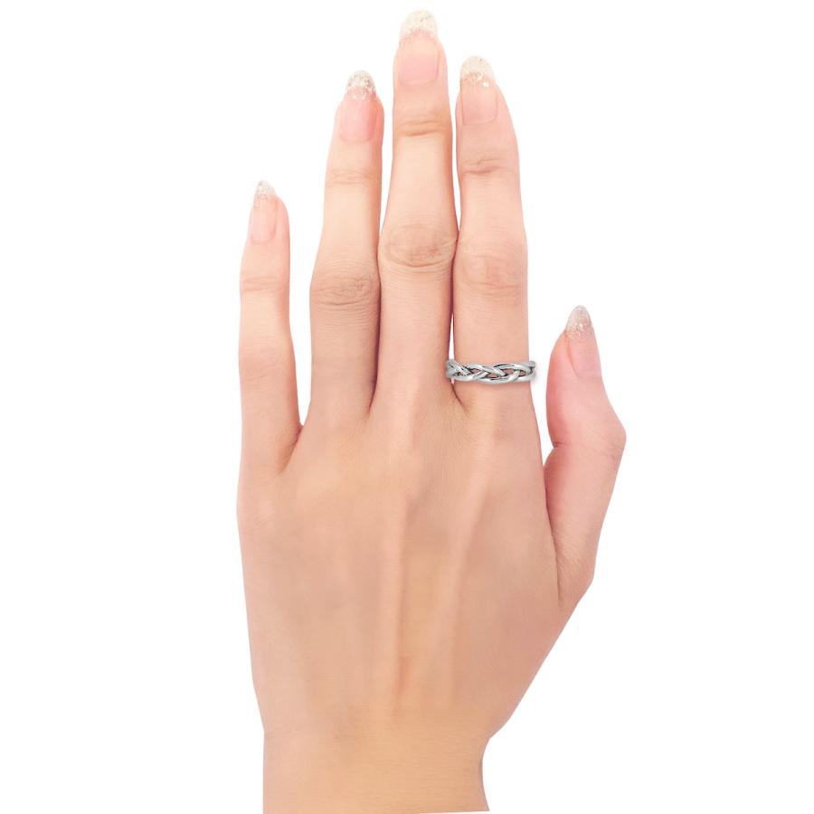 ノットリング メンズ レディース 指輪 ジュエリー アクセサリー シルバー ユニセックス プレゼント ギフト | BLESS | 02