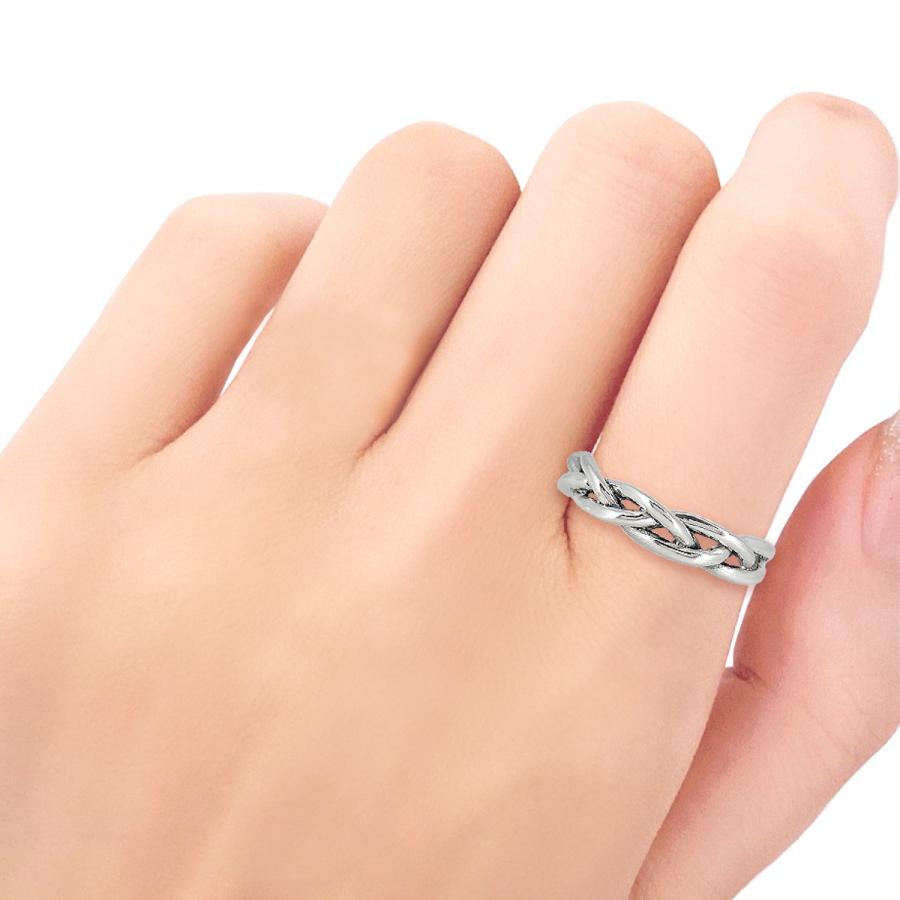 ノットリング メンズ レディース 指輪 ジュエリー アクセサリー シルバー ユニセックス プレゼント ギフト | BLESS | 03