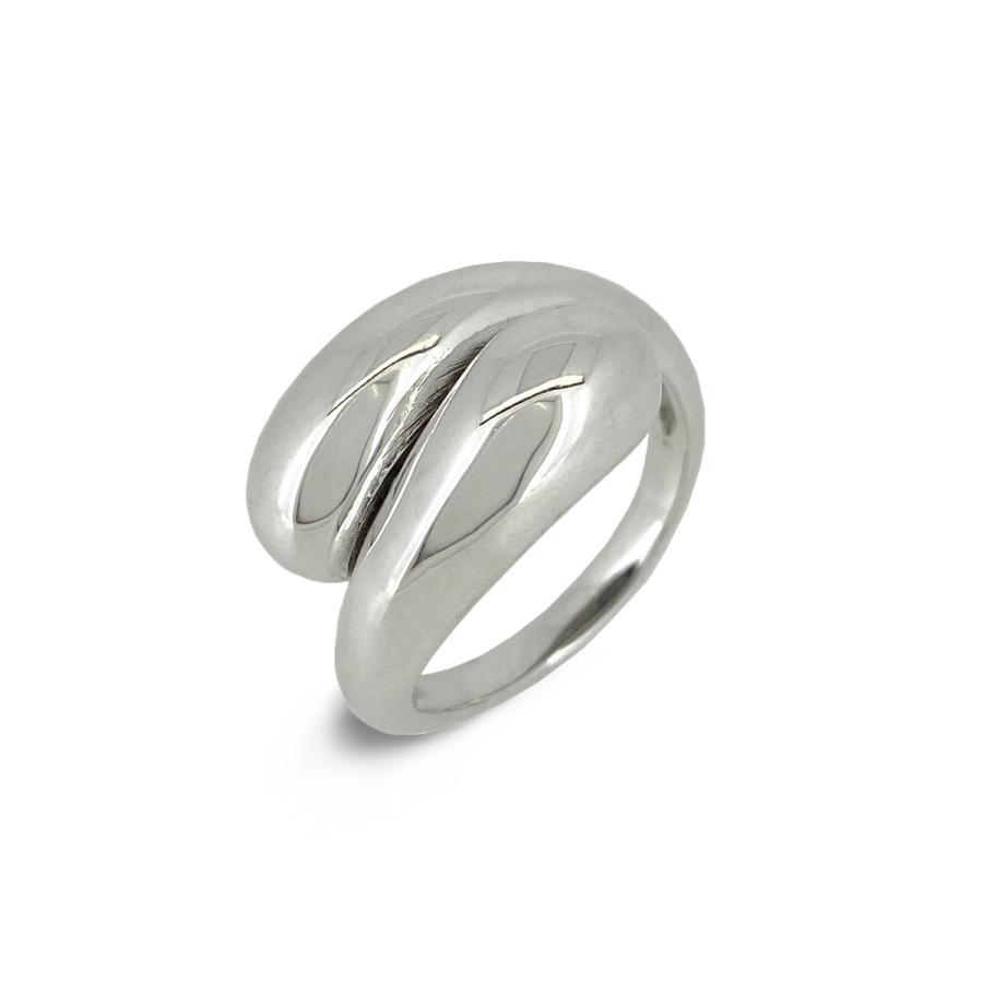 ドロップウェーブリング メンズ レディース 指輪 ジュエリー アクセサリー シルバー ユニセックス プレゼント ギフト | BLESS | 01