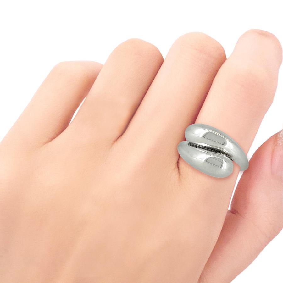 ドロップウェーブリング メンズ レディース 指輪 ジュエリー アクセサリー シルバー ユニセックス プレゼント ギフト | BLESS | 03