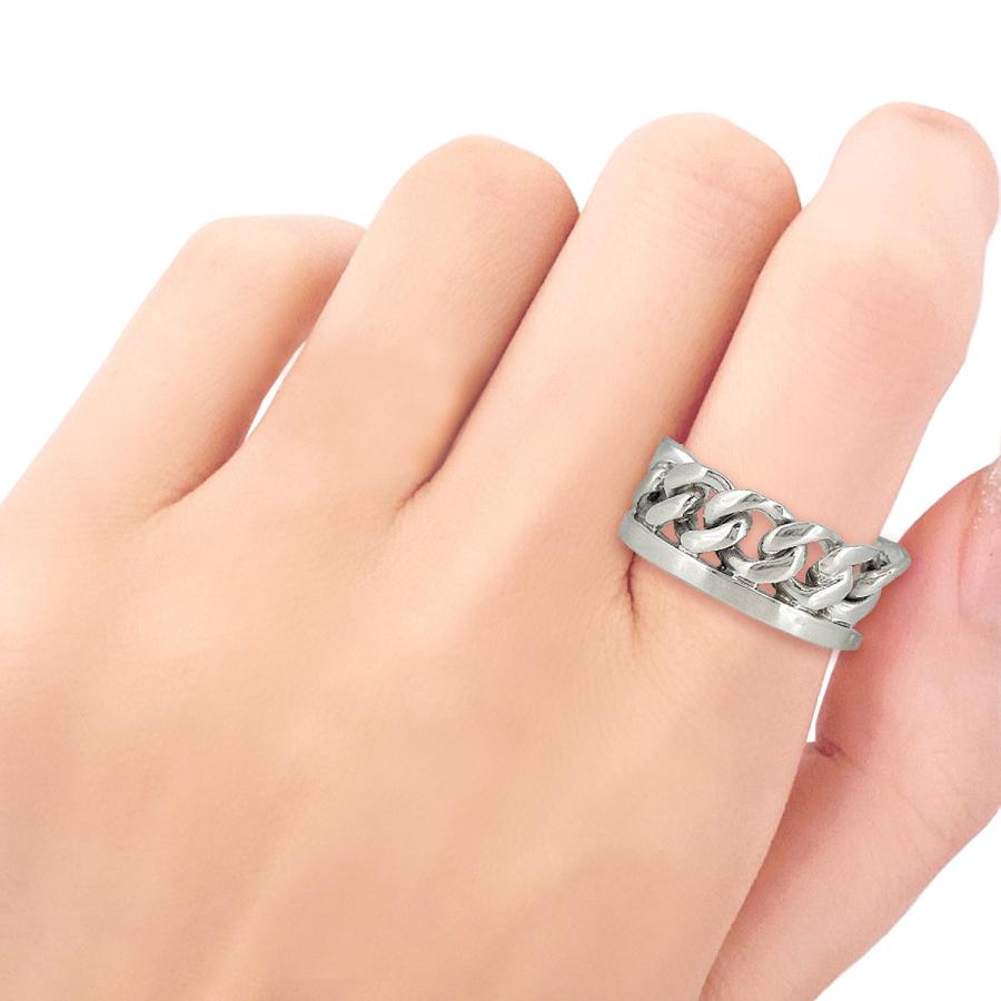 チェーンリング メンズ レディース 指輪 ジュエリー アクセサリー シルバー ユニセックス プレゼント ギフト | BLESS | 03