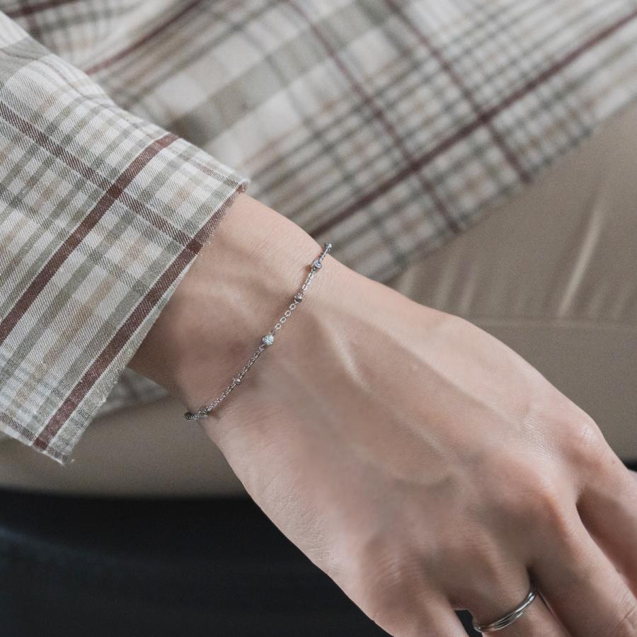 ストーンボールブレスレット【ステンレス ブレスレット レディース petit collection プチコレクション】 | BLESS | 06
