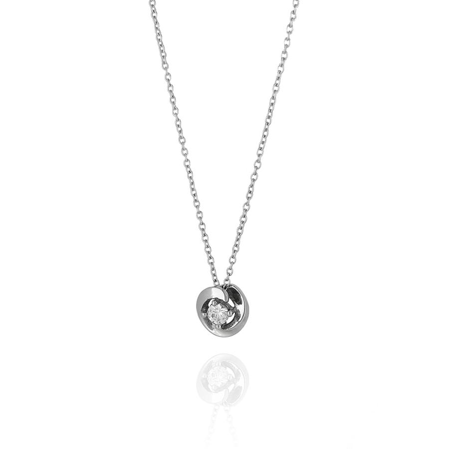 フラワーネックレス【ステンレス ネックレス レディース Petit Collection プチコレクション】_2