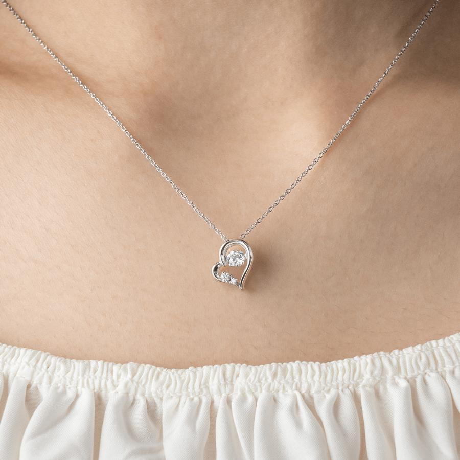 ダンシングストーンネックレス 【シルバー ネックレス レディース Petit Collection プチコレクション ダンシングストーン】_4