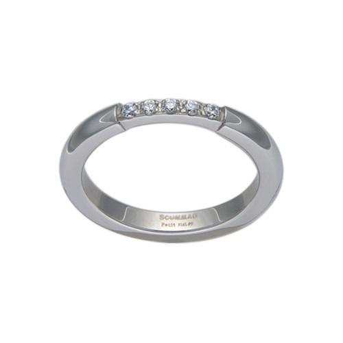 5ストーンリング 指輪 レディース ジルコニア ジュエリー アクセサリー シンプル ステンレス 金属アレルギー アレルギーフリー プレゼント ギフト 送料無料 |  | 03