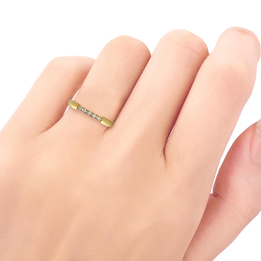 5ストーンリング 指輪 レディース アクセサリー シンプル ステンレス 金属アレルギー アレルギーフリー プレゼント ギフト 送料無料 | BLESS | 03