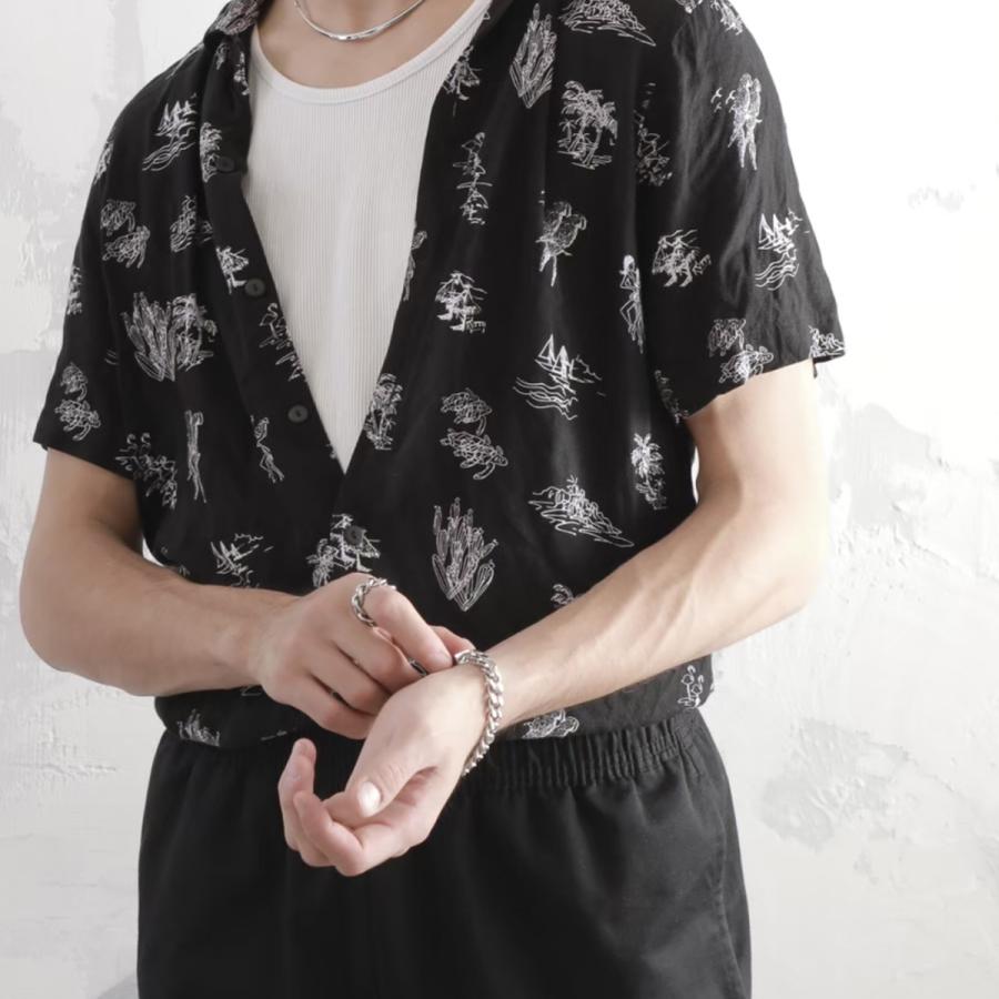 BLESS（ブレス） スムースカーブチェーンブレスレット(L)【ステンレス