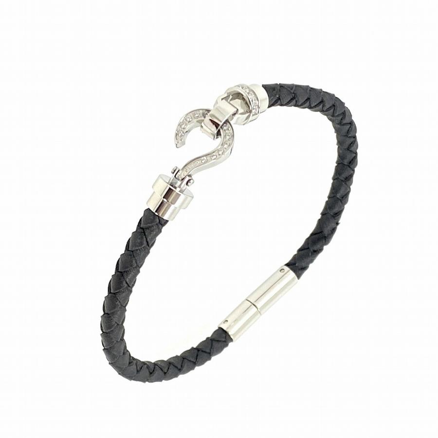 最新人気 ブレスレット 腕輪 レディース メンズ ペア ジルコニア ジュエリー アクセサリー レザー ステンレス シルバー 金属アレルギー シンプル プレゼント 偉大な Kslcity Com My