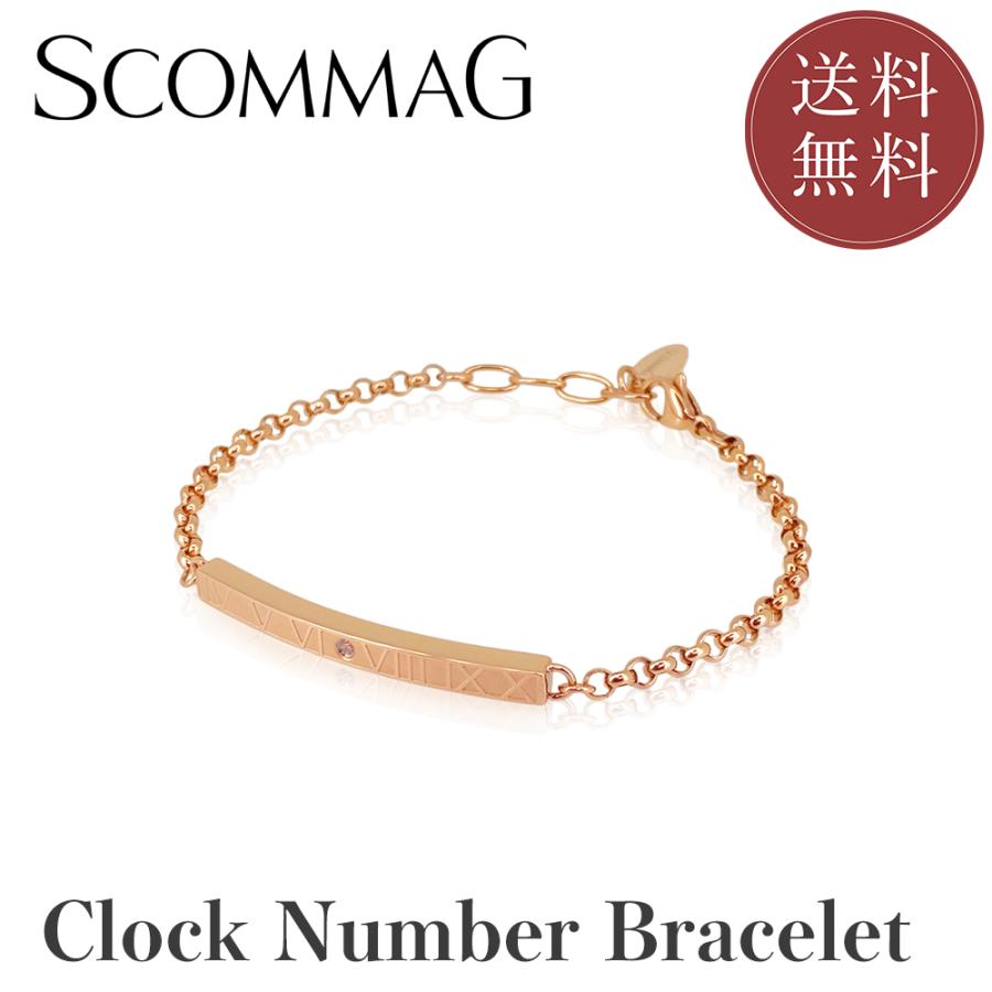BLESS（ブレス） クロックナンバーブレスレット(S) ステンレス 