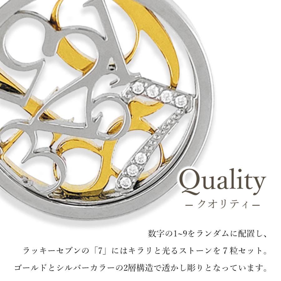 BLESS ナンバーコインネックレス ステンレス/ネックレス