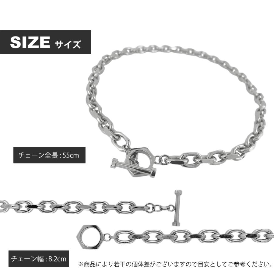 マンテルチェーンネックレス【ステンレス/チェーン/レディース /SCOMMAG/エスカマジー】 | BLESS | 03