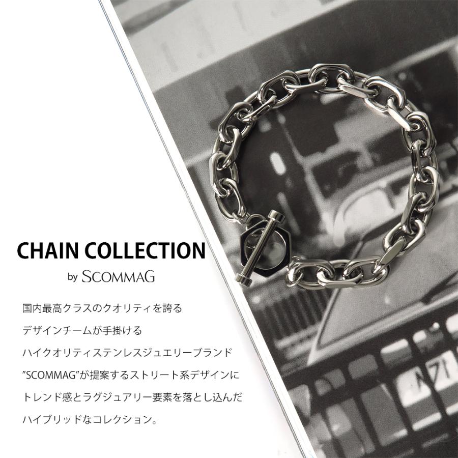 マンテルチェーンネックレス【ステンレス/チェーン/レディース /SCOMMAG/エスカマジー】 | BLESS | 09