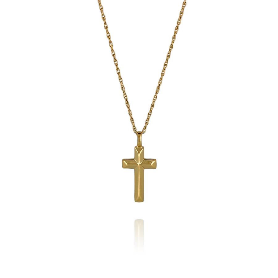 BLESS（ブレス） クラシッククロスネックレス【ステンレス ネックレス