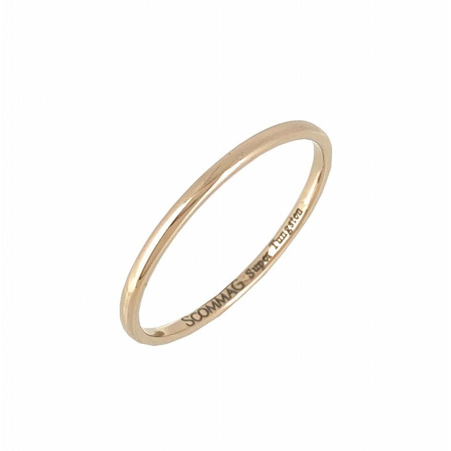 ストレートラインリング 指輪 ジュエリー アクセサリー スーパータングステン ピンクゴールド プレゼント ギフト レディース メンズ ユニセックス ペア | 