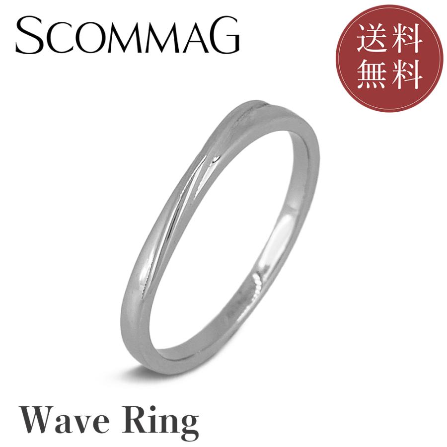 ウェーブリング ステンレス/リング/メンズ/ペア/SCOMMAG/エスカマジー/送料無料 | BLESS