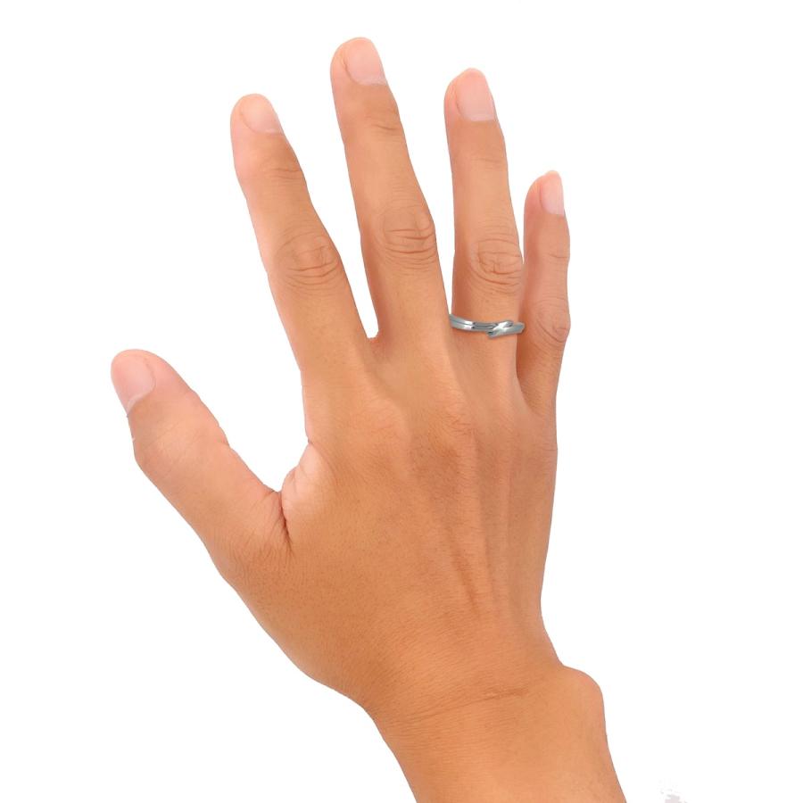 ハグリング【ステンレス リング メンズ ペア SCOMMAG エスカマジー】送料無料 | BLESS | 03