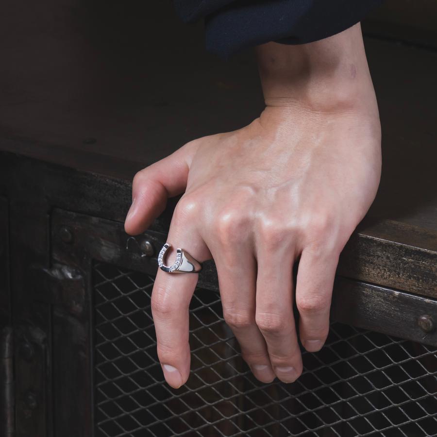 ホースシューリング【ステンレス リング メンズ レディース SCOMMAG エスカマジー】送料無料 | BLESS | 02