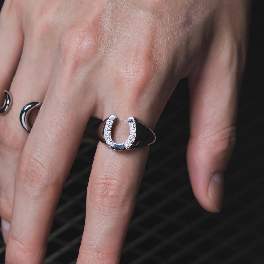 ホースシューリング【ステンレス リング メンズ レディース SCOMMAG エスカマジー】送料無料 | BLESS | 04