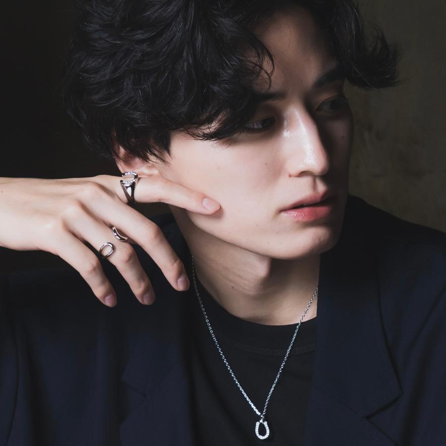 ホースシューリング【ステンレス リング メンズ レディース SCOMMAG エスカマジー】送料無料 | BLESS | 05