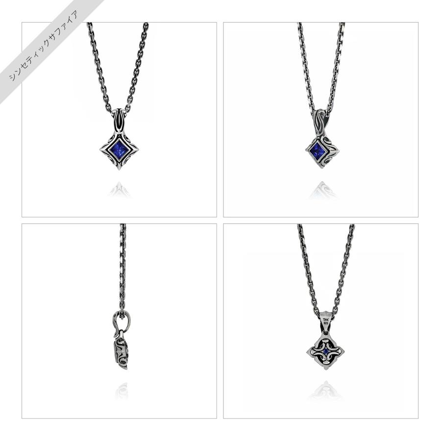 URBAN TRIBAL PENDULUM CHECKER CUT STONE PENDANT | M'S COLLECTION | 06