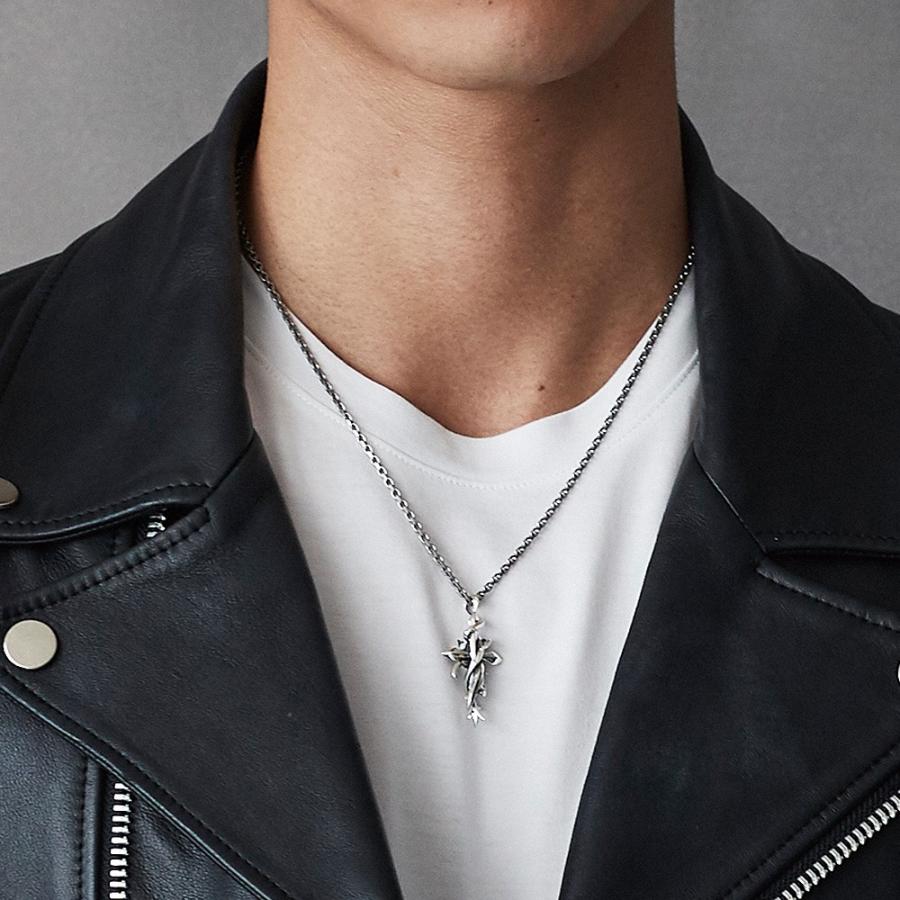 ネックレス ペンダント メンズ レディース ジュエリー アクセサリー シルバー クロス エムズコレクション ユニセックス ペア プレゼント ギフト 送料無料 | M'S COLLECTION | 02