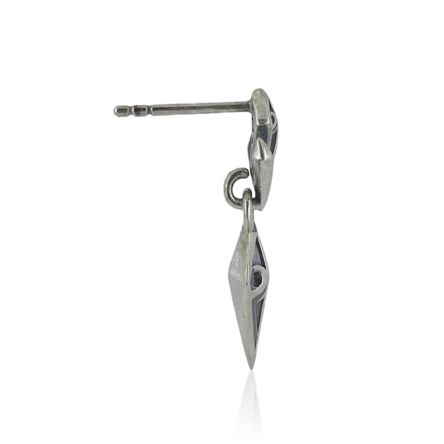 【お値下げしました】M's collection ピアス(両耳) クロス超美品 M'S COLLECTION（エムズコレクション） 【M's Collection】ピアス 片耳