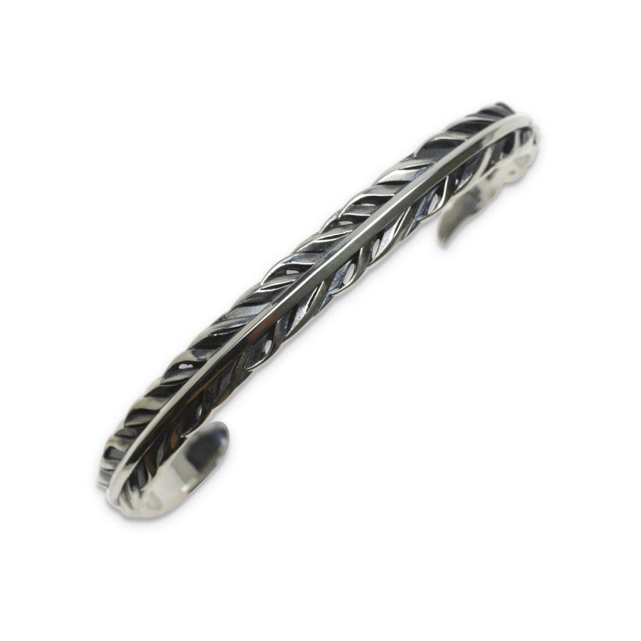 M'S COLLECTION ブレスレット バングル メンズ シルバー