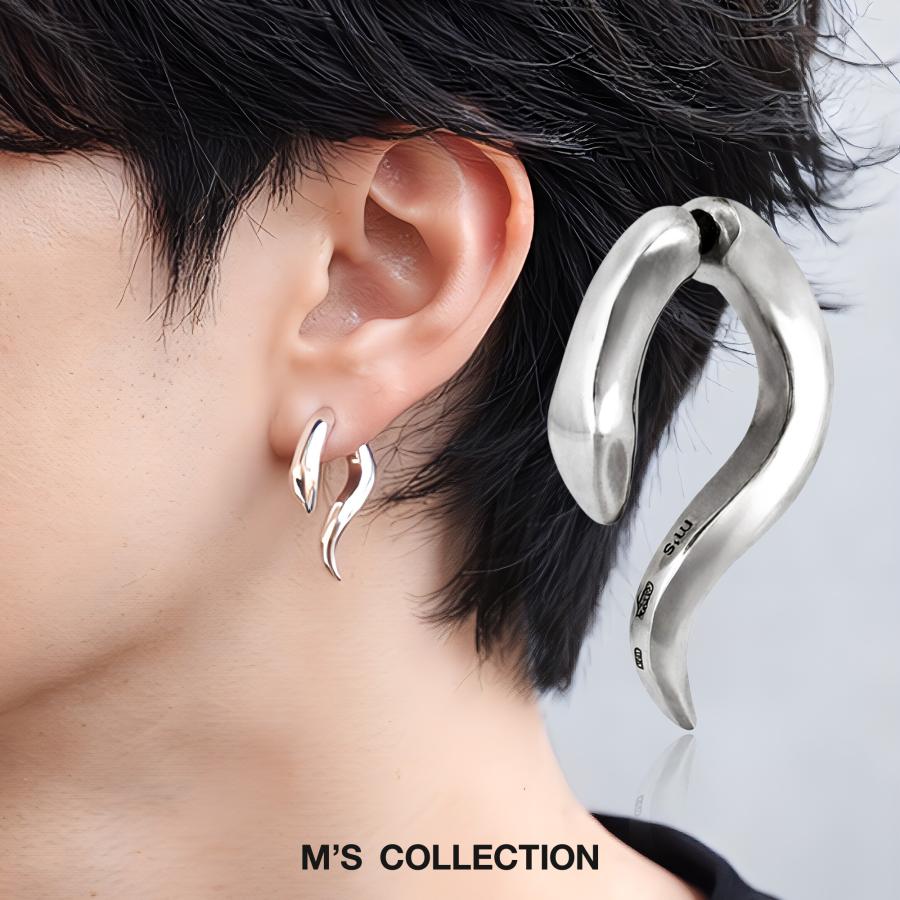 SNAKE FAKE PLUG PIERCE(片耳用)【公式エムズコレクション】【直営店】【M's Collection】送料無料 | M'S COLLECTION
