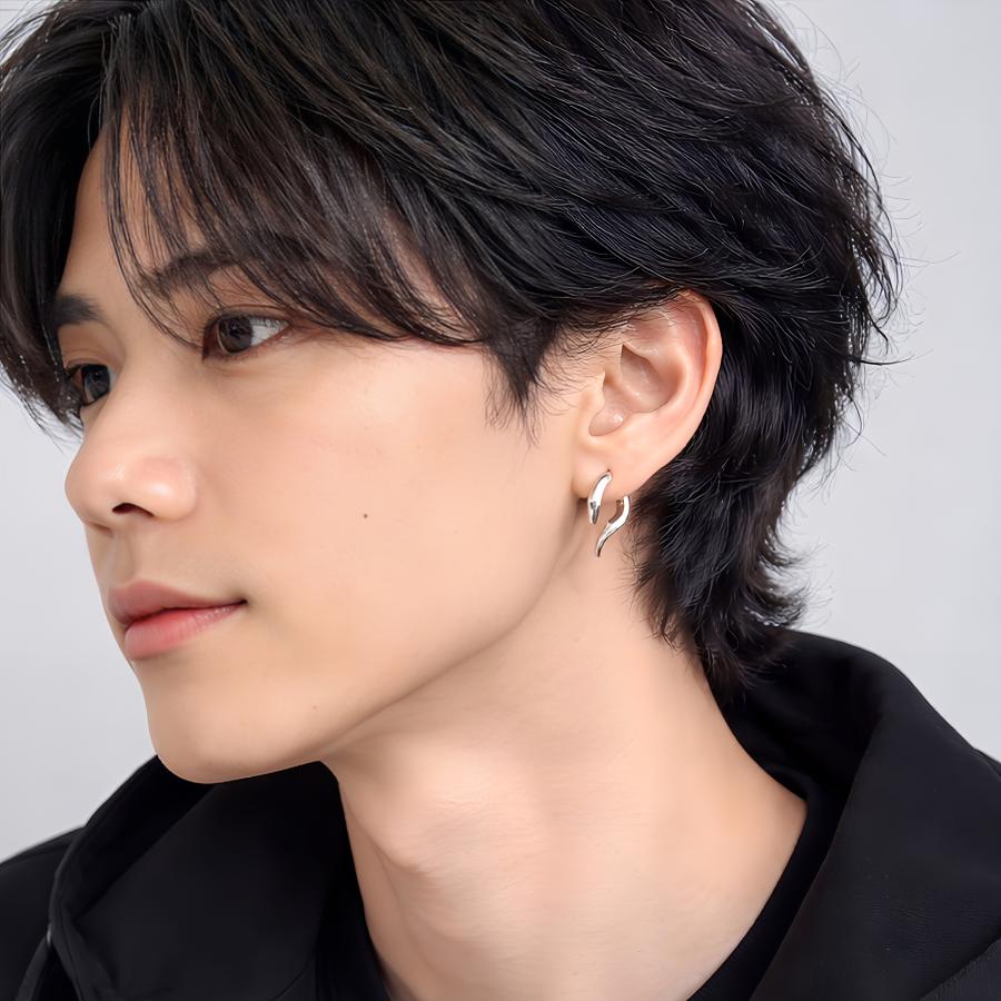 SNAKE FAKE PLUG PIERCE(片耳用)【公式エムズコレクション】【直営店】【M's Collection】送料無料 | M'S COLLECTION | 01