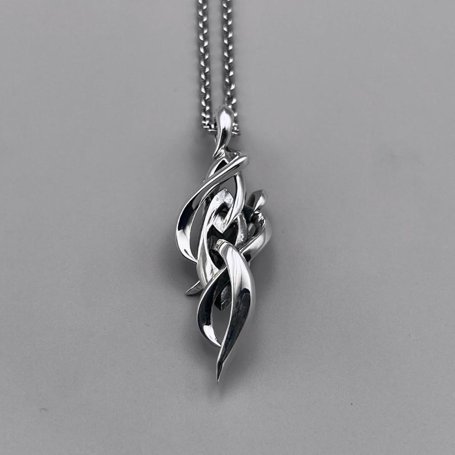 テンタクルスエディションシャープダブルリングペンダント【公式エムズコレクション】【直営店】【M's Collection】 送料無料 | M'S COLLECTION | 01