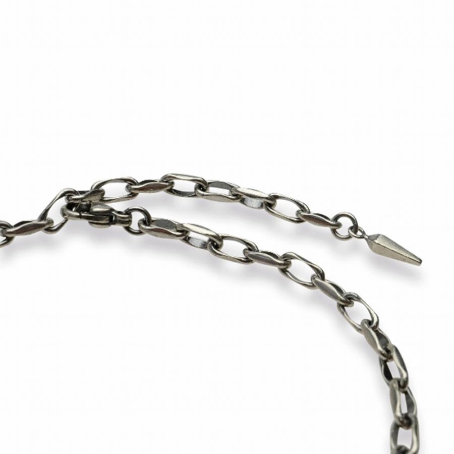 アンクレット ブレスレット メンズ シルバー ターコイズ アクセサリー ユニセックス エムズコレクション プレゼント 送料無料の画像
