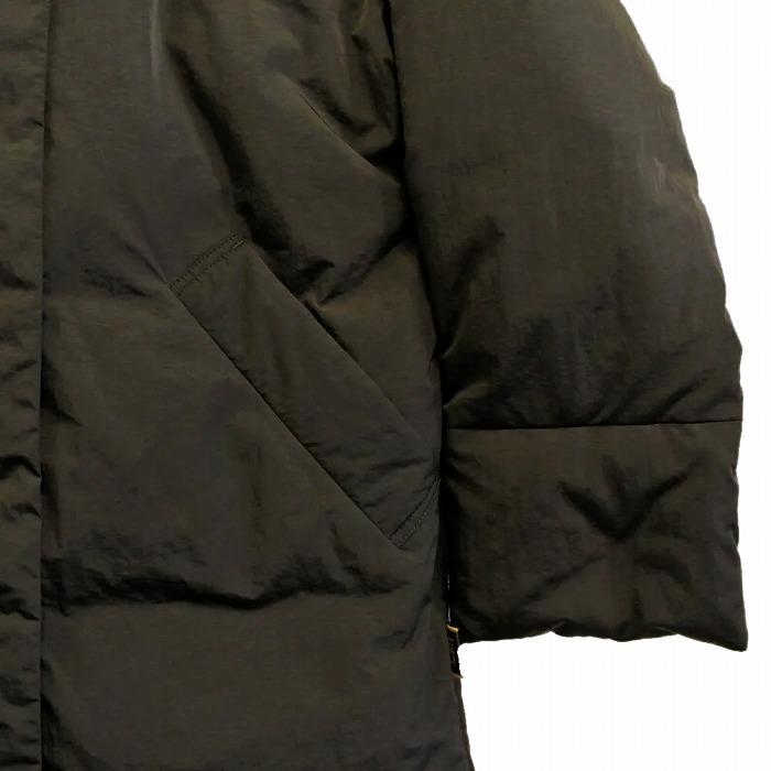 Woolrich◇ロングダウンジャケット/S/ヘンプ/BLK/wwcps2722d